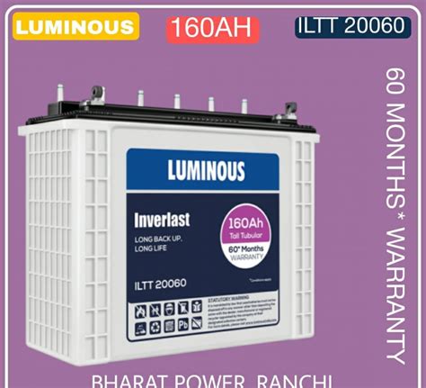 Luminous Ah Iltt Battery At Rs Luminous Battery In