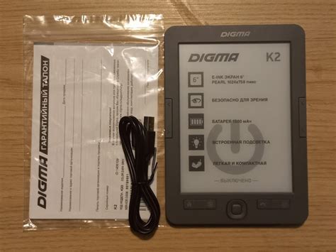 Электронная книга Digma K2 | отзывы