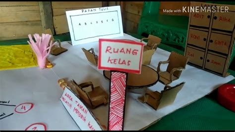 Tugaskuliah Maket Desain Interior Untuk PAUD YouTube