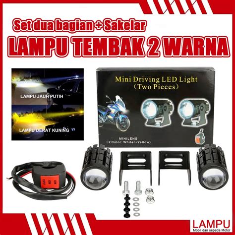 Jual Lampu Tembak Laser Led Mini Warna Super Terang Pcs V W