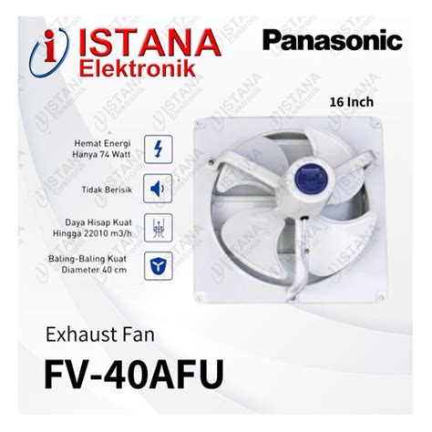 Promo Panasonic Exhaust Fan Wall Dinding Besi Inch Diameter Cm