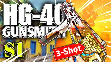 This 3 Shot SMG Is INSANE The Best HG 40 Gunsmith Loadout Class