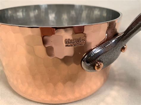 Mauviel French Hammered Inch Copper Tin Lined Saucepan Rocky