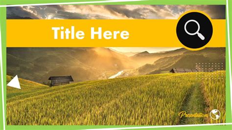 Organic Farming Habitat Free Powerpoint Template And Google Slides