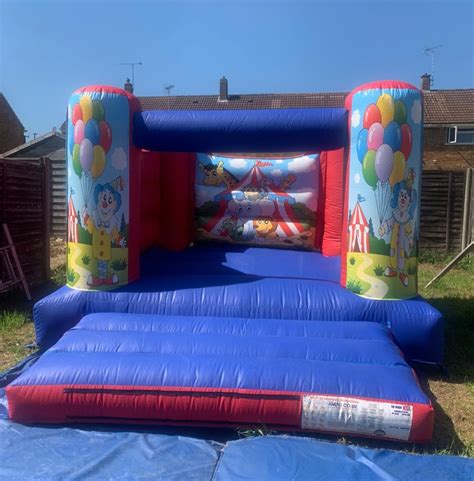 Clown Theme Bouncy Castle Abc Bouncy Castles