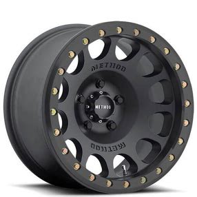 Method Wheels Nv Matte Black Off Road Rims Md