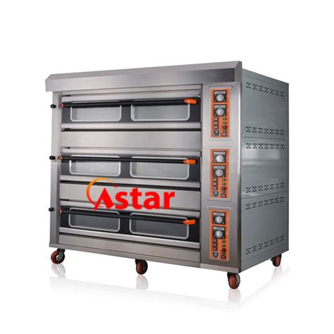 Customized Deck Trays Commercial Gas Oven Cookie Baking Machine