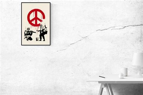 Banksy Style Graffiti Art Print