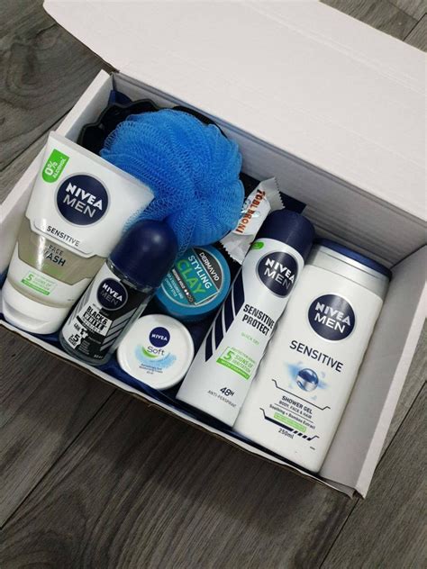 Personalised Mens Pamper Gift Hamper Box Set For Him Men Etsy Uk