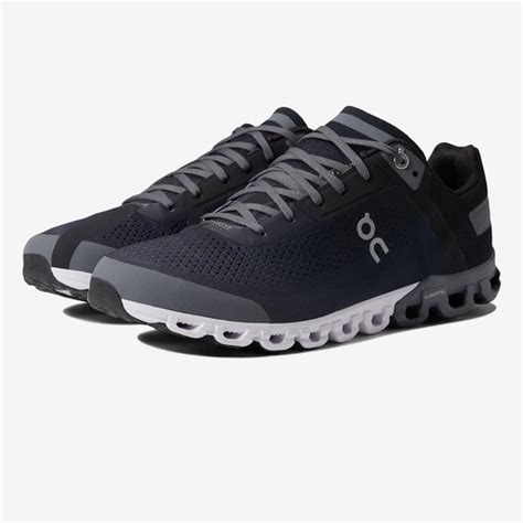 On Running Shoes On Cloudflow Mens Sneakers Black Asphalt Poshmark