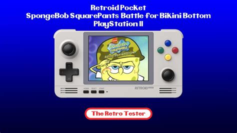 Spongebob Squarepants Battle For Bikini Bottom Ps2 Retroid Pocket 2 Rp2 Youtube