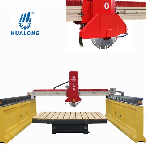 Hualong Infared Laser Cutting Machine For Countertop Slab PLC