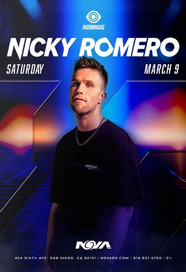 Nicky Romero Tickets at Nova SD in San Diego by Nova SD | Tixr