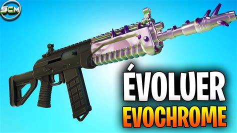 FAIRE ÉVOLUER DES ARMES EVOCHROME EN INFLIGEANT DES DÉGÂTS FORTNITE