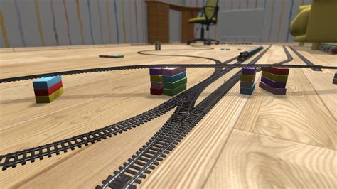 Toy Railway 3d Model By Lyoshko [5a89a59] Sketchfab