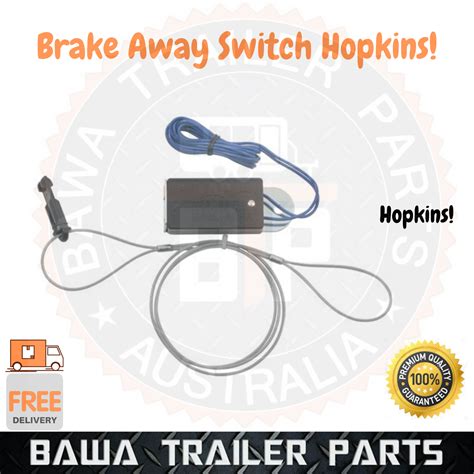 Break Away Unit Trailer Hopkins Breakaway Switch System KIT SWITCH