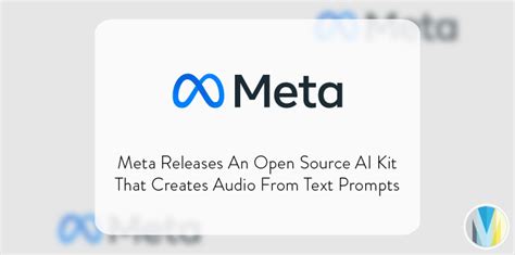 Music Biz Member Meta Launches Audiocraft Open Source Generative Ai Bundle For Audio Music