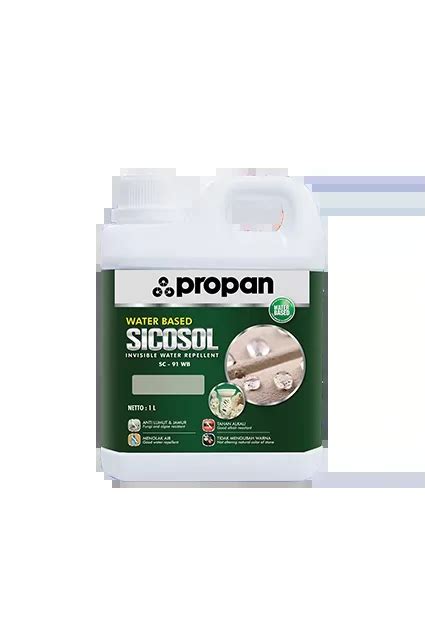 PROPAN SICOSOL SC 91 1Liter Cat Pelapis Atau Pelindung Batu Alam