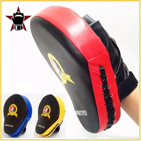 Quality Hand Target Mma Martial Thai Kick Pad Kit Black Karate Training