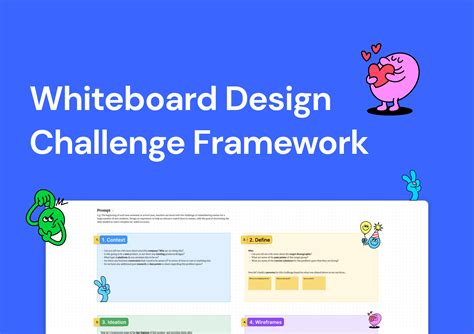 Whiteboard Design Challenge Framework | Figma