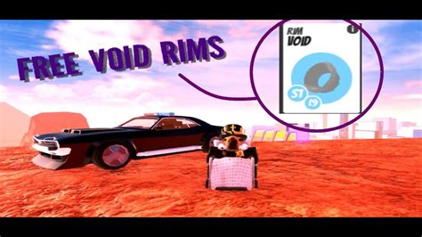 How To Get The Void Rims For Free Sorta Roblox Jailbreak YouTube