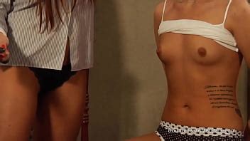 Two Tied Up Lesbian Slaves Touched And Masturbated Together XVIDEOS