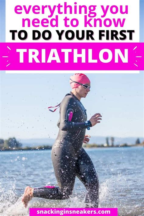 Everything You Need To Know To Do Your First Triathlon