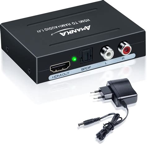 Amanka Hdmi Audio Extractor Convertisseur Hdmi Vers Hdmi Vid O