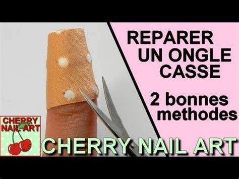 2 techniques pour réparer un ongle cassé YouTube