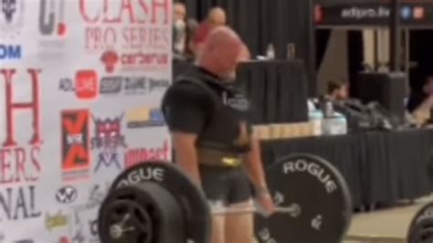 Check Out Nick Best Coasting Through A 3175 Kilogram 700 Pound