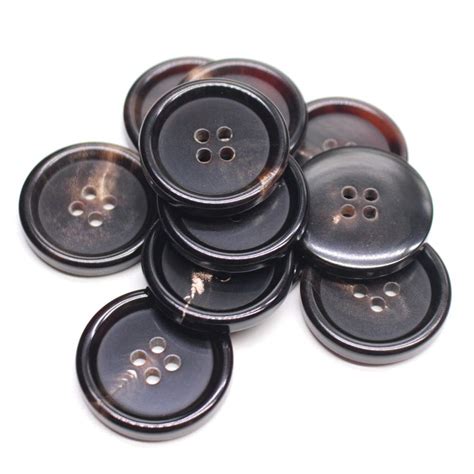 Yahoga Yahoga Pcs Inch Real Horn Buttons For Blazer Suit Coats