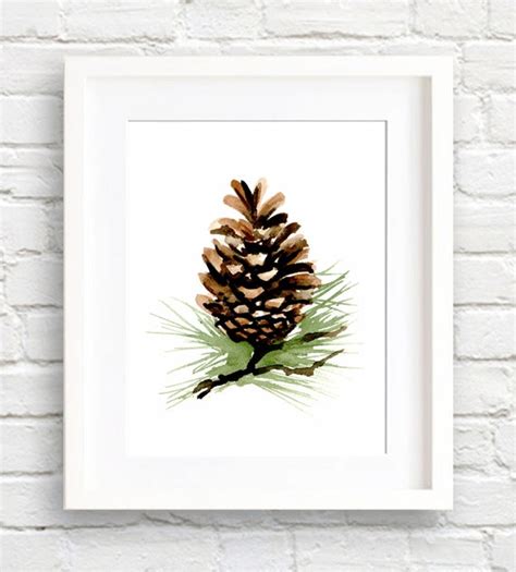 Oil Paintings Of Pine Cones