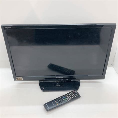 Yahooオークション Sharp 液晶カラーテレビ Led Aquos Lc 24k9 B 24