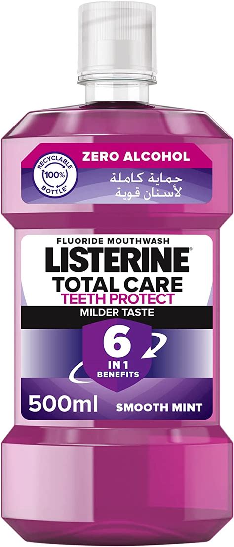 Listerine Total Care Teeth Protect 6 Benefit Fluoride Daily