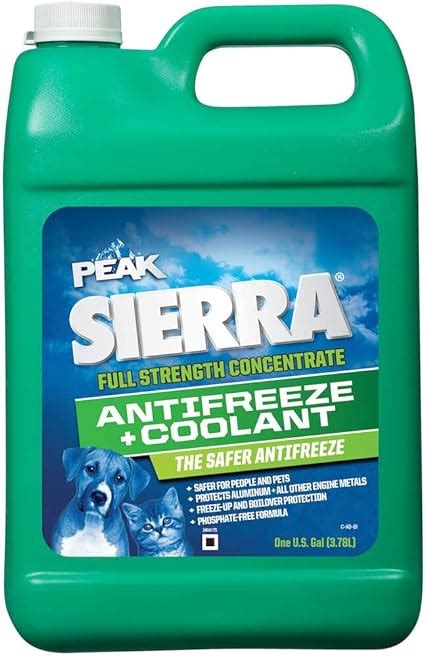 Sierra Antifreeze Coolant Propylene Glycol Antifreezes And Coolants Amazon Canada