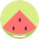 Watermelon Icon Minimal Fruit Iconpack Alex T