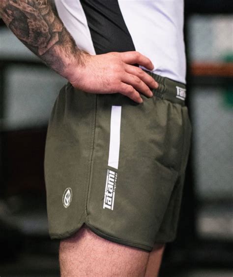 Everyday High Cut Shorts - Khaki – Tatami Fightwear USA