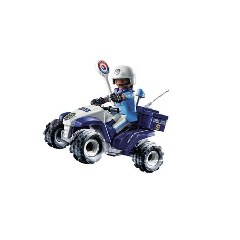 M Hle Sch Tzen Station Polizei Quad Playmobil Berrascht L Schen Mm