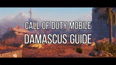 Cod Mobile Road To Damascus The Proper Way Youtube