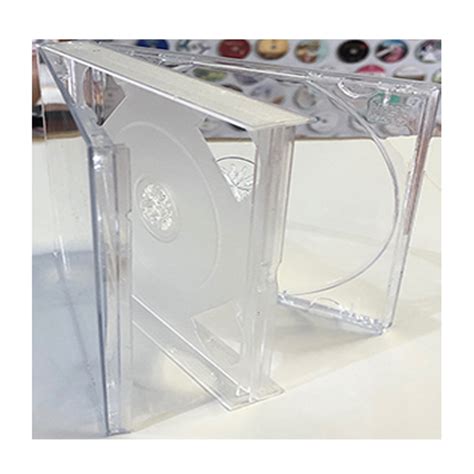 In Clear Tray Cd Jewel Cases Blank Media Promotional Branding