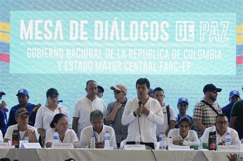 Se Instala Mesa De Di Logo Entre Gobierno Colombiano Y Disidencia De