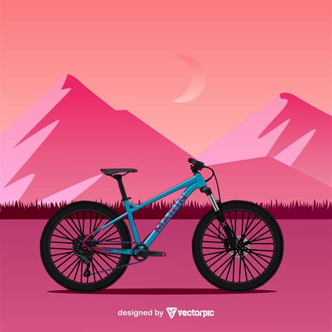 Marin San Quentin 1 (2021) mountain bike design free vector