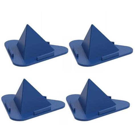 Universal Portable Three Sided Pyramid Shape Mobile Holder Stand