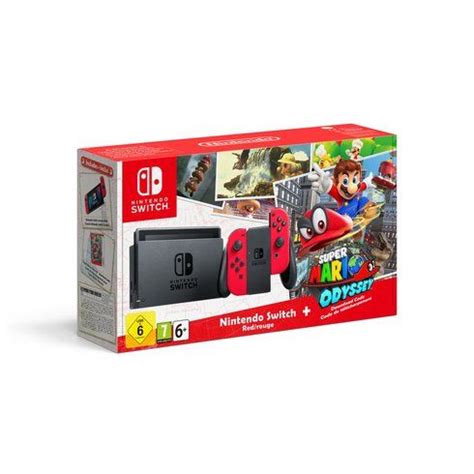 Superb Nintendo Switch Super Mario Odyssey Limited Edition Bundle Now