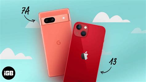 Google Pixel 7a vs iPhone 13: Which one should you get? - iGeeksBlog