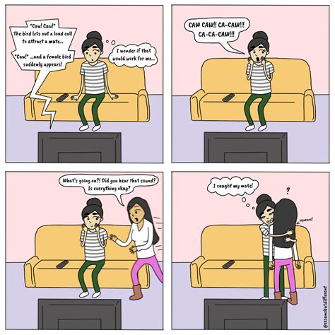 Cute And Heartwarming Lesbian Comics About My Relationship With My Girlfriend Bored Panda