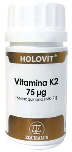 Holovit vitamina k2 75 μg 50 cápsulas 048529 vitaminas La Dietética