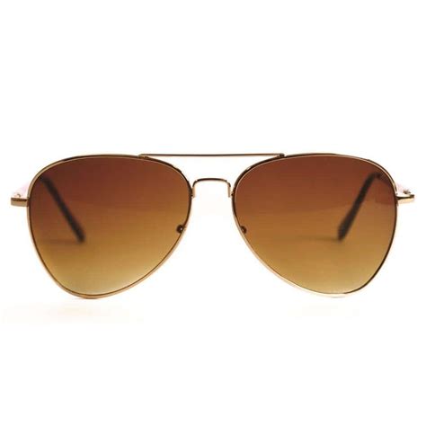 Gold Aviator Sunglasses For Women