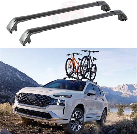 Amazon Fante Pcs Crossbar Cross Bars Fits For Hyundai Santa Fe