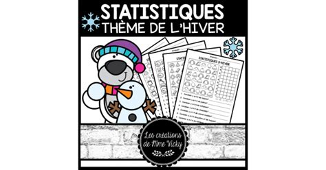 5 activités de Statistiques Hiver